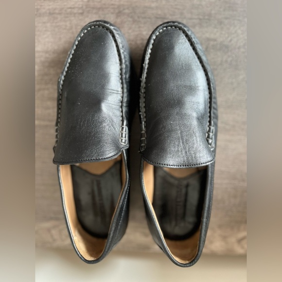 Johnston & Murphy Cresswell Venetian Sheepskin Leather Loafers size 8M - Picture 13 of 14